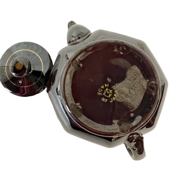 1940s Ceramic Moriage Gold Gilt Teapot Japan - Picture 7 of 8